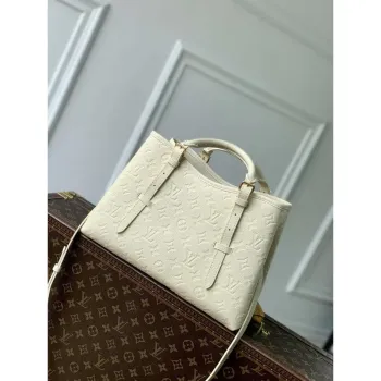 LV M11394 Louis Vuitton Babylone Tote MM Taška Krémová