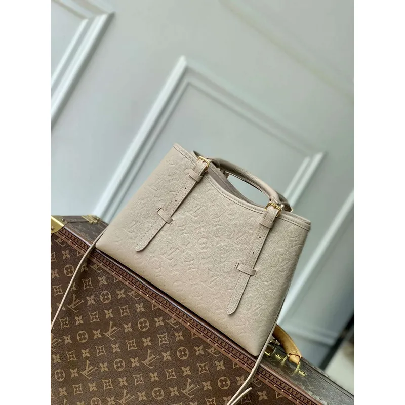 LV M11463 Louis Vuitton Babylone Tote MM Taška Tourterelle Šedá
