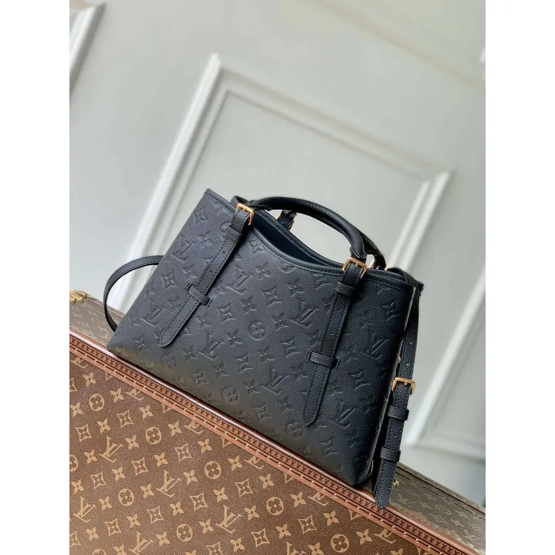 LV M47185 Louis Vuitton Babylone Tote MM Taška Černá
