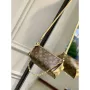 LV M11672 Louis Vuitton Bloom Pouch Bag Banánově žlutá
