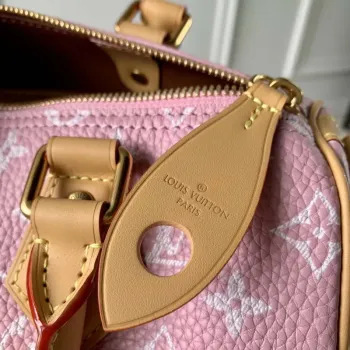 LV M24433 Louis Vuitton Speedy P9 Bandoulière 25 Monogram Taška Růžová