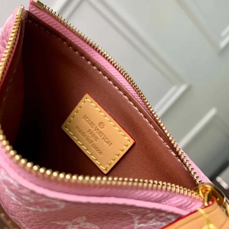 LV M24433 Louis Vuitton Speedy P9 Bandoulière 25 Monogram Taška Růžová