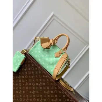 LV M24423 Louis Vuitton Speedy P9 Bandoulière 25 Monogram Taška Ovocná Zelená