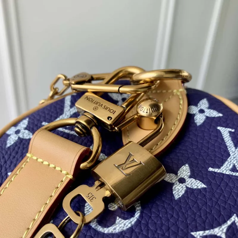 LV M11562 Louis Vuitton Speedy P9 Bandoulière 25 Monogram Taška Fialová
