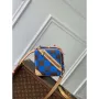 LV N40547 Louis Vuitton Šachová taška přes rameno Modrá