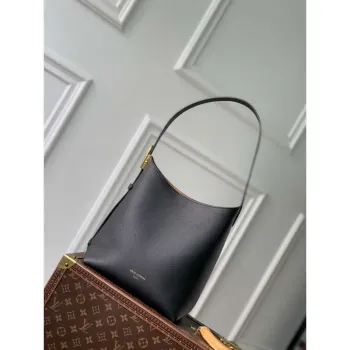 LV M25352 Louis Vuitton Low Key Hobo PM Taška Černá