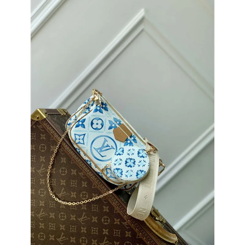 LV M25374 Louis Vuitton LV U Bazénu Multi Pochette Accessoires Jiný Monogram Kůže