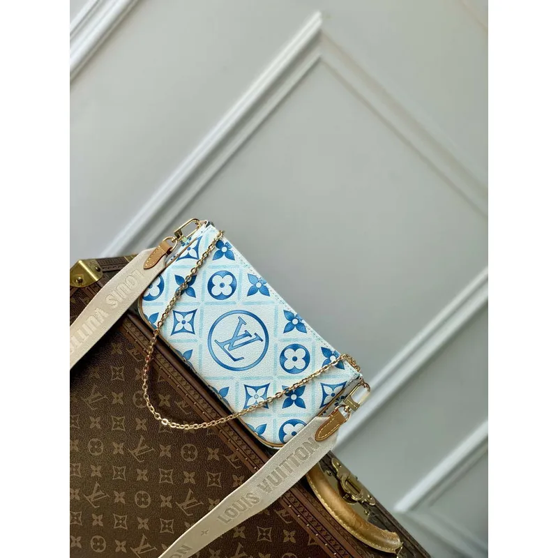 LV M25374 Louis Vuitton LV U Bazénu Multi Pochette Accessoires Jiný Monogram Kůže