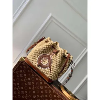 LV M24722 Louis Vuitton Noé BB Kabela na víno Přírodní / Hnědá