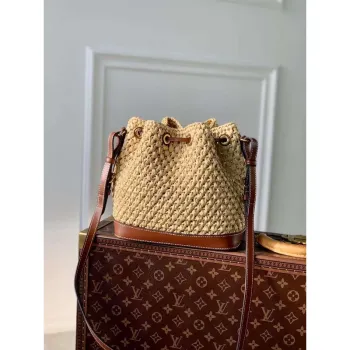 LV M24722 Louis Vuitton Noé BB Kabela na víno Přírodní / Hnědá