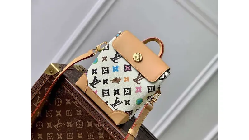 LV M83429 Louis Vuitton Nano Steamer Bag Vanilka — Compact Luxury with Monogram Craggy