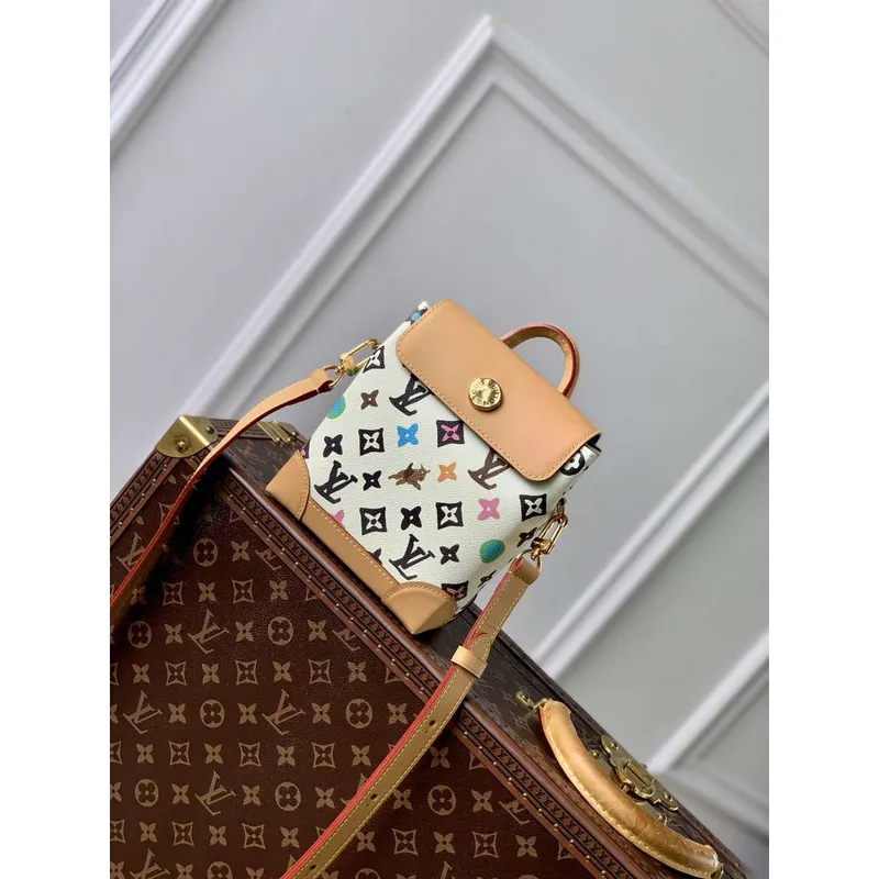 LV M83429 Louis Vuitton Nano Steamer Bag Vanilka