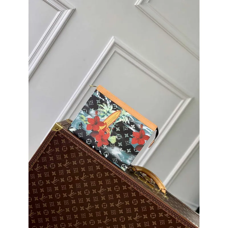 LV M83465 Louis Vuitton Pochette Voyage Nano City Bag Zelená