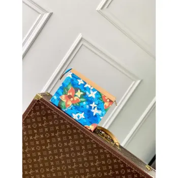 LV M83465 Louis Vuitton Pochette Voyage Nano City Bag Cerulean Blue