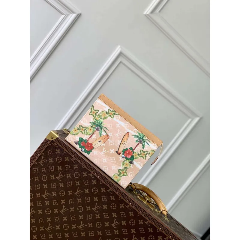 LV M83465 Louis Vuitton Pochette Voyage Nano City Bag Písek