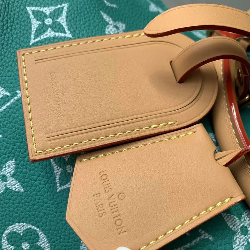 LV M24423 Louis Vuitton Speedy P9 Bandoulière 25 Taška Monogram Kůže Světle Zelená