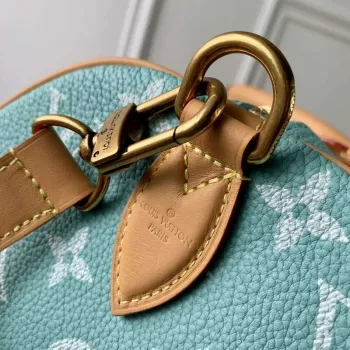 LV M24423 Louis Vuitton Speedy P9 Bandoulière 25 Taška Monogram Kůže Světle Modrá