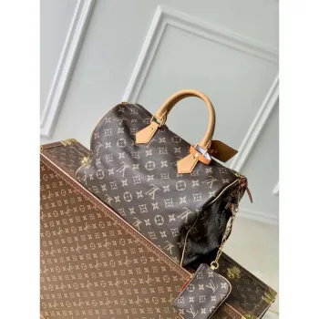 LV M24422 Louis Vuitton Speedy P9 Bandoulière 40 Taška Monogram Kůže