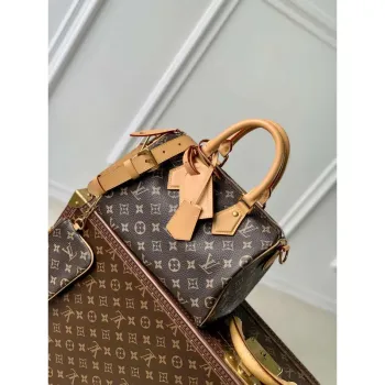 LV M24443 Louis Vuitton Speedy P9 Bandoulière 25 Taška Monogram Kůže