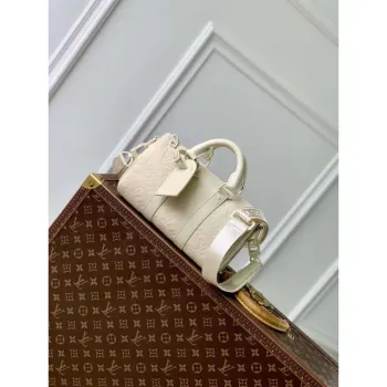 LV M24434 Louis Vuitton Keepall Bandoulière 25 Taška Full Moon