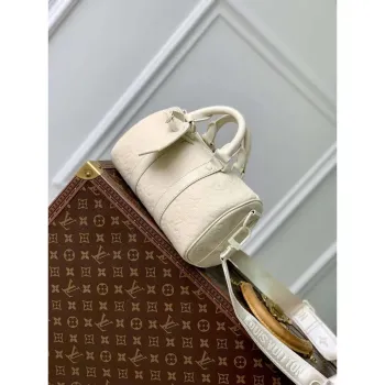 LV M24434 Louis Vuitton Keepall Bandoulière 25 Taška Full Moon