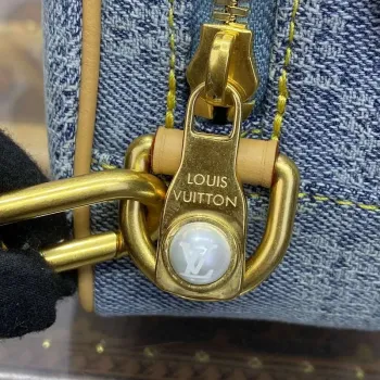 LV N40706 Louis Vuitton Šachová taška přes rameno modrá