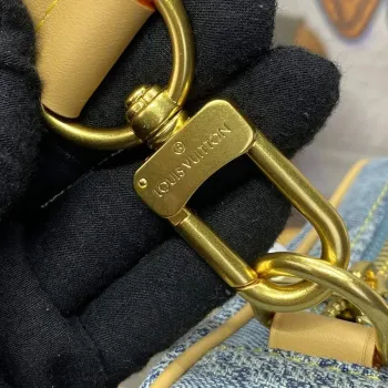 LV N40706 Louis Vuitton Šachová taška přes rameno modrá