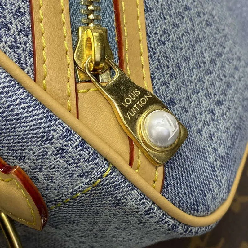 LV N40706 Louis Vuitton Šachová taška přes rameno modrá