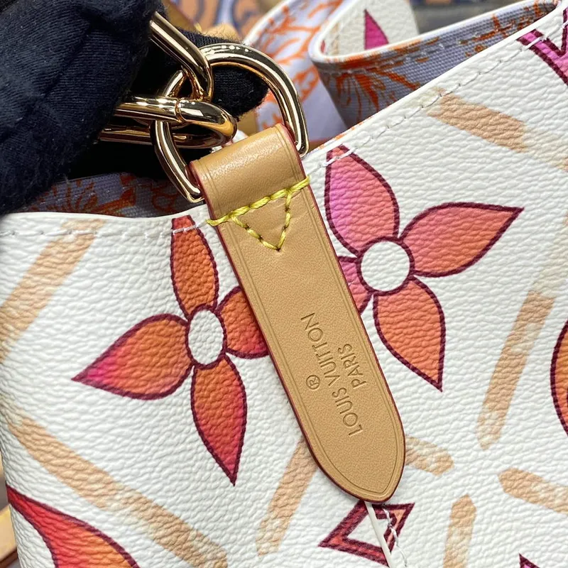 LV M25315 Louis Vuitton Néonoé BB Kabela na víno Korálová