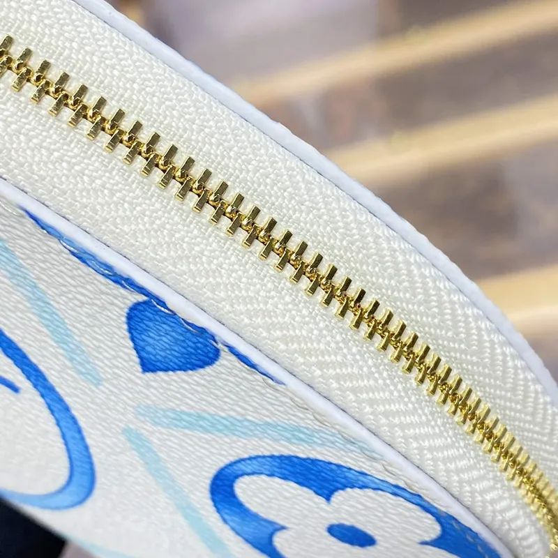 LV M11239 Louis Vuitton Pochette Cosmétique PM Taška Modrá