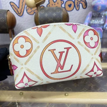 LV M11239 Louis Vuitton Pochette Cosmétique PM Taška Korálová