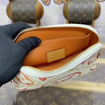 LV M11239 Louis Vuitton Pochette Cosmétique PM Taška Korálová