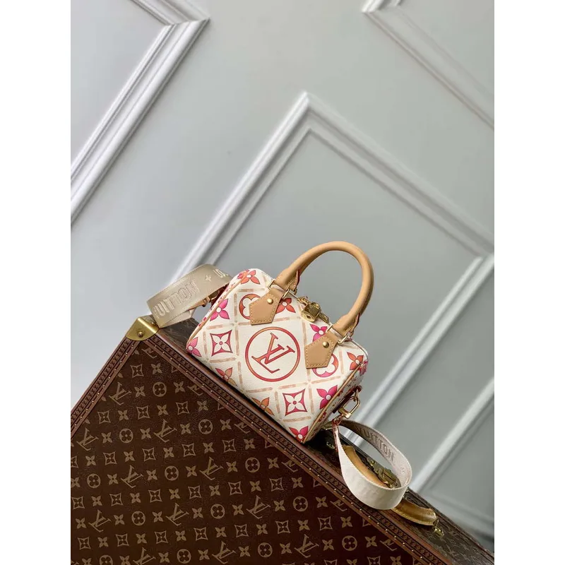 LV M11209 Louis Vuitton Speedy Bandoulière 20 Taška Korálová