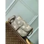LV M46386 Louis Vuitton Diane Monogram Empreinte Kůže Šedá s Camel