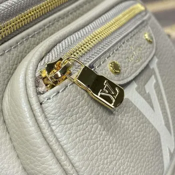 LV M82208 Louis Vuitton Mini Bumbag Monogram Empreinte Šedá