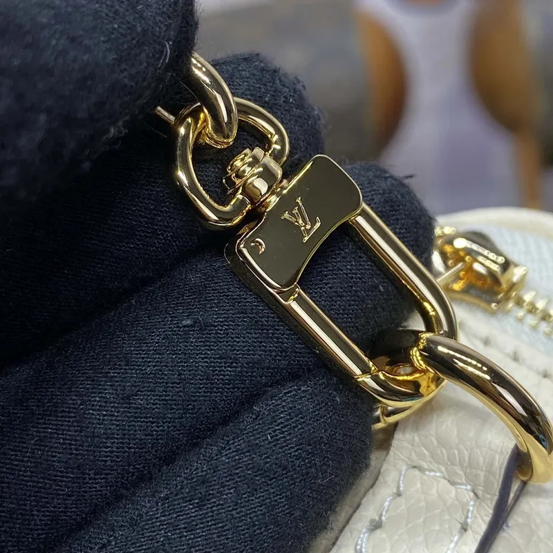 LV M83275 Louis Vuitton Mini Bumbag Monogram Empreinte Krémový