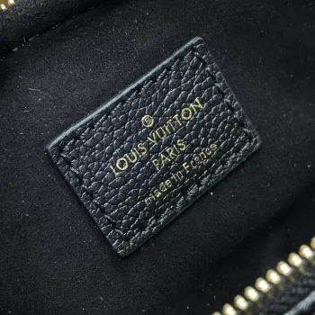 LV M46917 Louis Vuitton Mini Bumbag Monogram Empreinte Černá