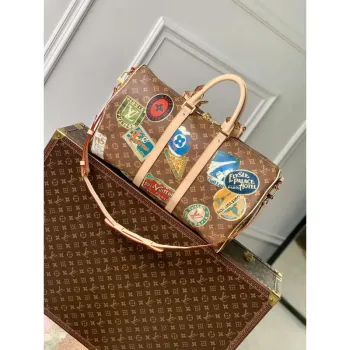 LV M24960 Louis Vuitton Keepall Bandoulière 45 Cestovní taška Monogram
