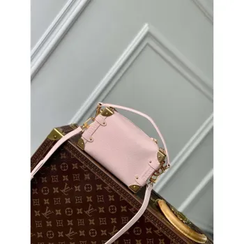 LV M23817 Louis Vuitton Boční Trunk PM Kabelka Opálově Růžová