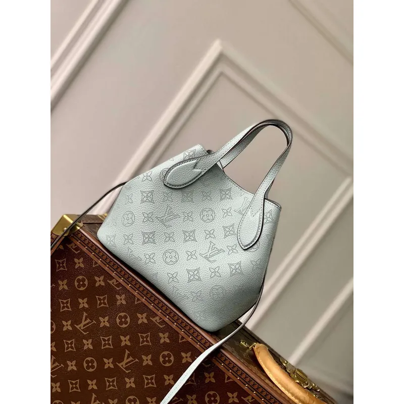 LV M21849 Louis Vuitton Blossom PM Tote Bag Mahina kůže Nebeská modř