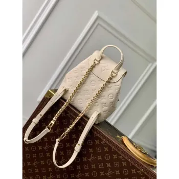 LV M47106 Batoh Louis Vuitton Playful Backup Krémový