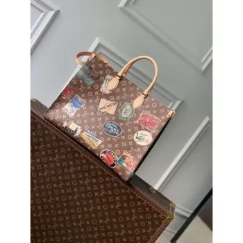 LV M47147 Louis Vuitton OnTheGo Voyage Tote Bag Monogram Canvas