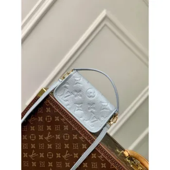 LV M83592 Louis Vuitton Nano Diane Taška Monogram Empreinte kůže Olympe Blue