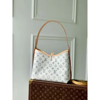 LV M24707 Louis Vuitton CarryAll PM Taška Multicolor Bílá
