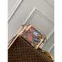 LV M47085 Louis Vuitton Boční kufr MM Jiná Monogram Kůže Kabelka