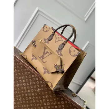 LV M46823 Louis Vuitton OnTheGo Voyage Tote Bag
