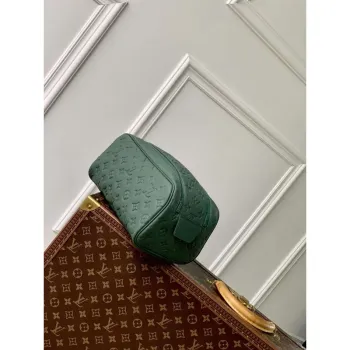 LV M24442 Louis Vuitton Dopp Kit Taška Lesní Zelená