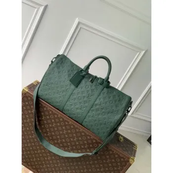 LV M24440 Louis Vuitton Keepall Bandoulière 50 Taška Lesní Zelená