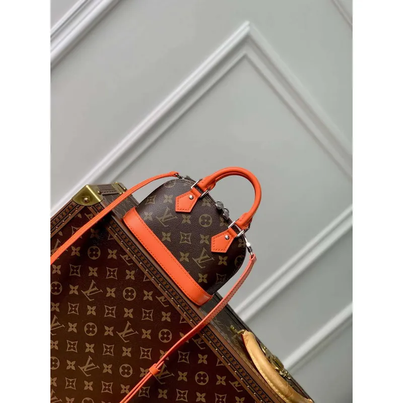 LV M82717 Louis Vuitton Nano Alma Taška Oranžová