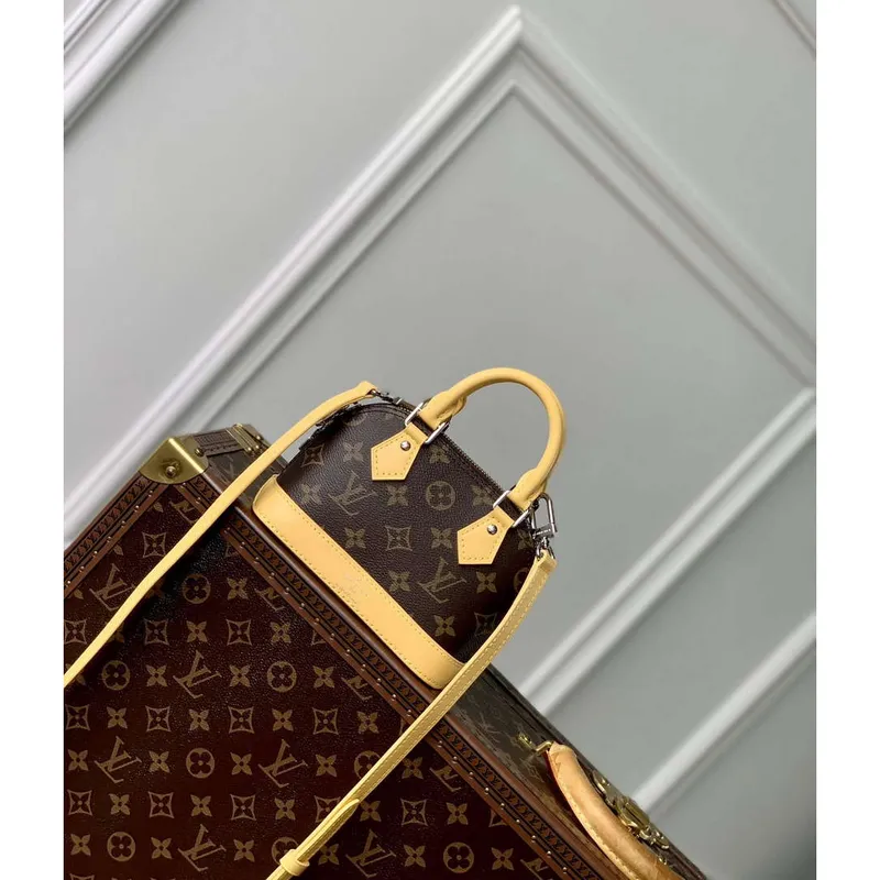 LV M82717 Louis Vuitton Nano Alma Taška Žlutá